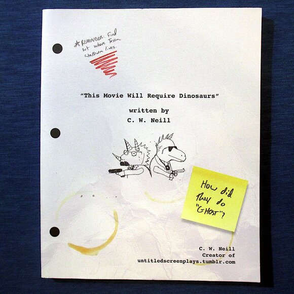 Book: This Movie Will Require Dinosaurs, by CW Neill - Picture 1 of 6